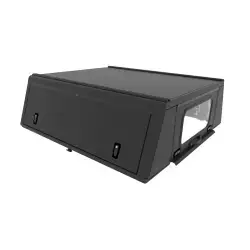 Hardtop Adventure noir lisse double cabine Ford Ranger 2012-2022 Alu-Cab